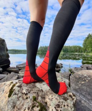 Kompressiosukat - 6 paria