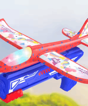 Lasten lentokonelelu aseenheittimellä – Hauska ja interaktiivinen lelu lapsille | Lasten lelu