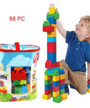 88-osainen Suuri Rakennuspalikkasarja Lapsille &ndash; Opettavainen Rakennuslelu