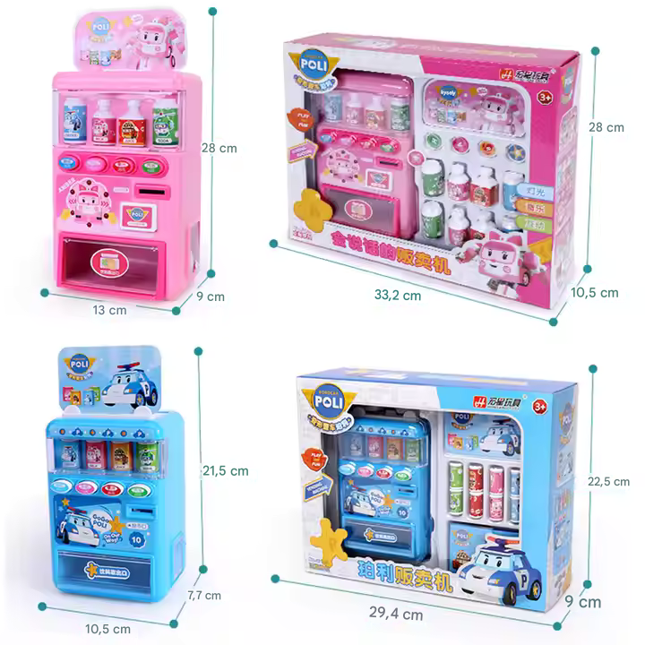 Lasten Juoma-Automaatti Lelu – Simuloitu Myyntiautomaatti Lapsille | Parhaat Lelut - Image 4
