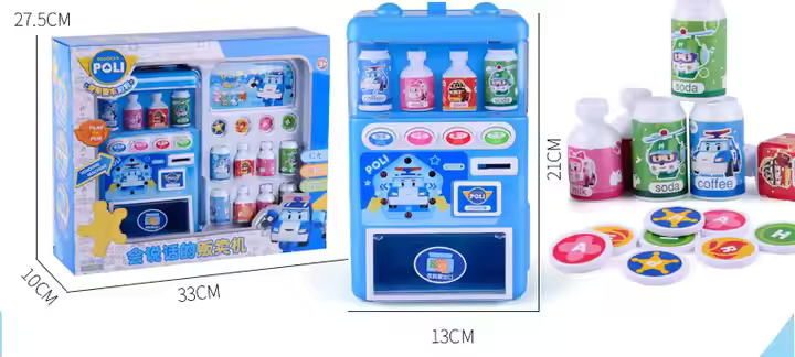 Lasten Juoma-Automaatti Lelu – Simuloitu Myyntiautomaatti Lapsille | Parhaat Lelut - Image 6