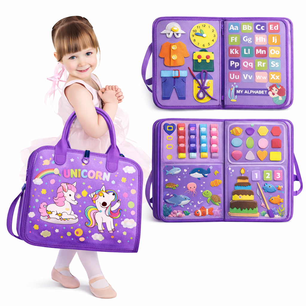 Montessori-taitettava aistinvarainen lelu lapsille – Lasten lelu