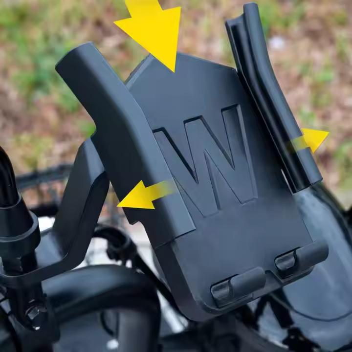 360° Pyörivä Moottoripyörän ja Polkupyörän Matkapuhelinteline | Monipuolinen ja Käytännöllinen - Image 6