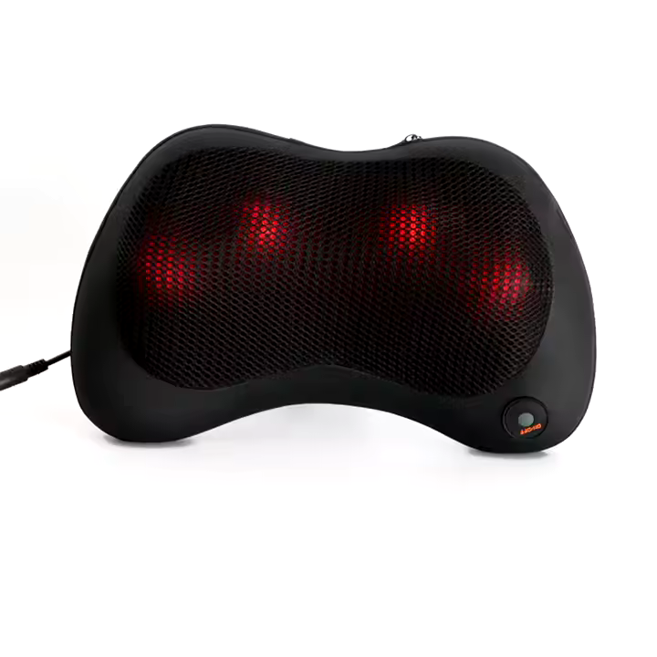 Automaattinen Niskahierontatyyny Shiatsu – 4 Hierontapäätä – Lämmitetty Hierontatyyny Rentoutukseen ja Mukavuuteen - Image 4