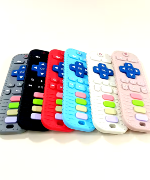 TV-ohjaimen muotoinen silikoninen vauvan purulelu &ndash; Vauvanhoito tuotteet