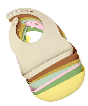 3 Kpl Ruokalaput Vesitiiviit&auml; Vauvanhoito Tuotteet | Pehme&auml;t Silikoniset Vauvan Ruokailuessut