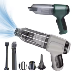 Kannettava 3-in-1 johdoton autoimuri ja puhallin | Tehokas autopölynimuri & puhallin