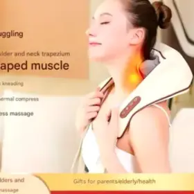 Shiatsu niskahierontalaite niska- ja hartiakipuihin