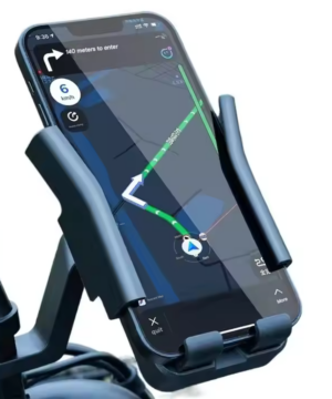 360&deg; Py&ouml;riv&auml; Moottoripy&ouml;r&auml;n ja Polkupy&ouml;r&auml;n Matkapuhelinteline | Monipuolinen ja K&auml;yt&auml;nn&ouml;llinen