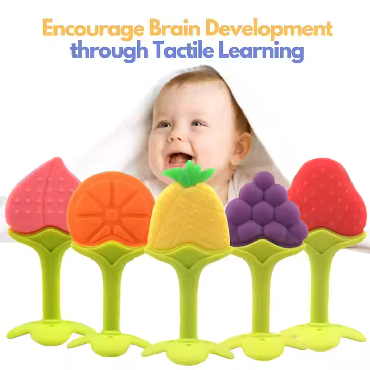 3 Kpl Elintarvikelaatuinen Silikoninen Tuttisarja – Lasten Lelu