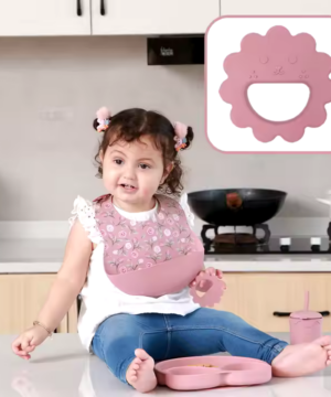 Silikoni Purulelu Vauvalle &ndash;  2 Kpl Turvallinen ja Kest&auml;v&auml; Leijonan Muotoisia Puruleluja