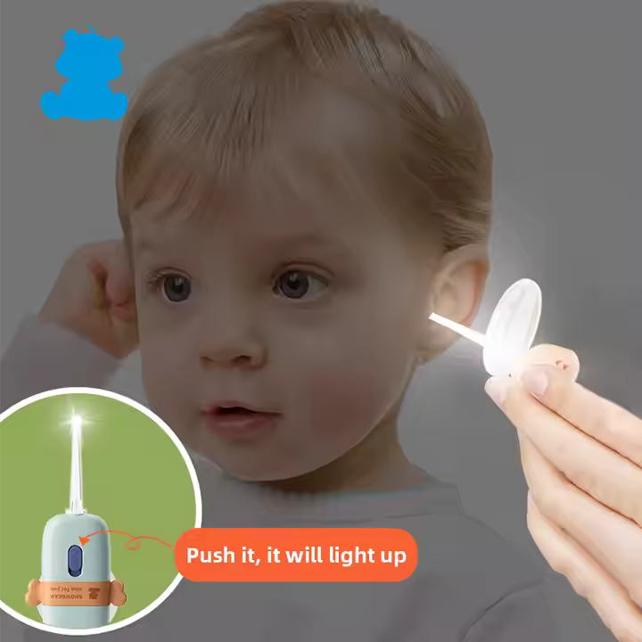 LED-valo Vauvan Korvatikku Suurennuslasilla – Turvallinen Vauvanhoitotuote | Vauvanhoito tuotteet - Image 2