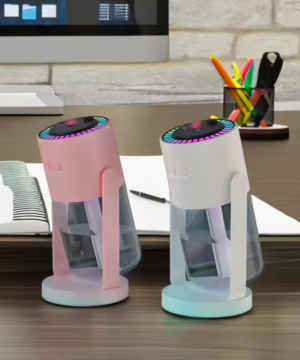 Ilmanpuhdistus ja kosteutus LED-valoilla