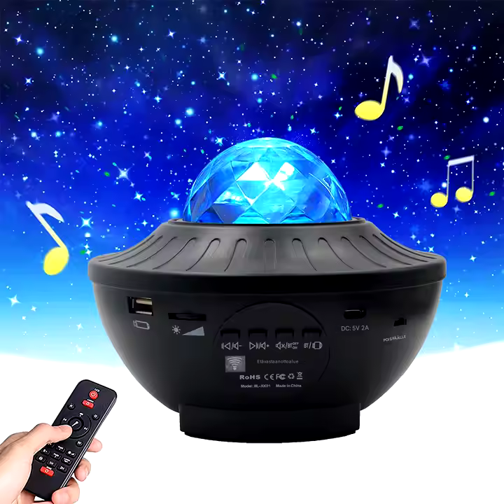 Tähtitaivasprojektori Bluetooth-kaiuttimella | tunnelmavalaistus - Image 2