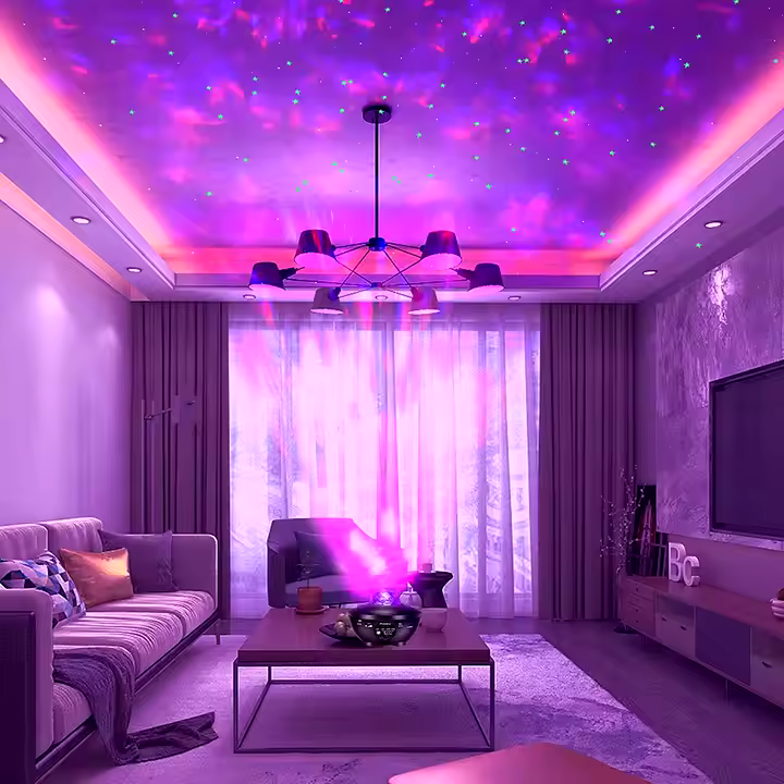 Tähtitaivasprojektori Bluetooth-kaiuttimella | tunnelmavalaistus - Image 6