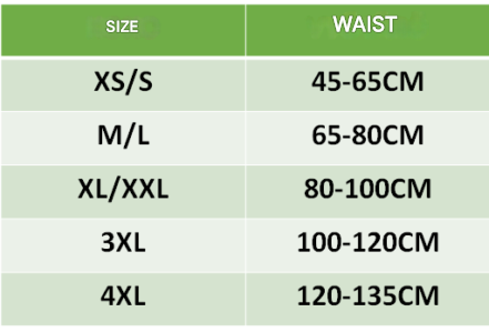 Vahvasti muotoileva alusasu koko-opas - tarjoustaivas