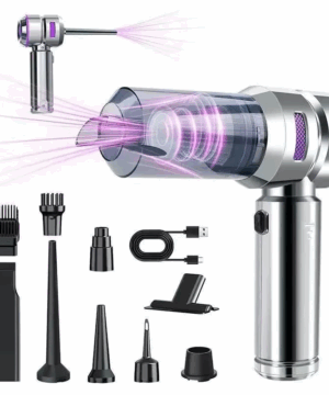 K&auml;sik&auml;ytt&ouml;inen auton imuri &ndash; Harjaton, voimakas imuteho